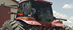 Picture of a Case Tractor with Window Tinting Installed